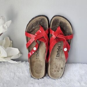 Betula Strappy Red Women's Sandals